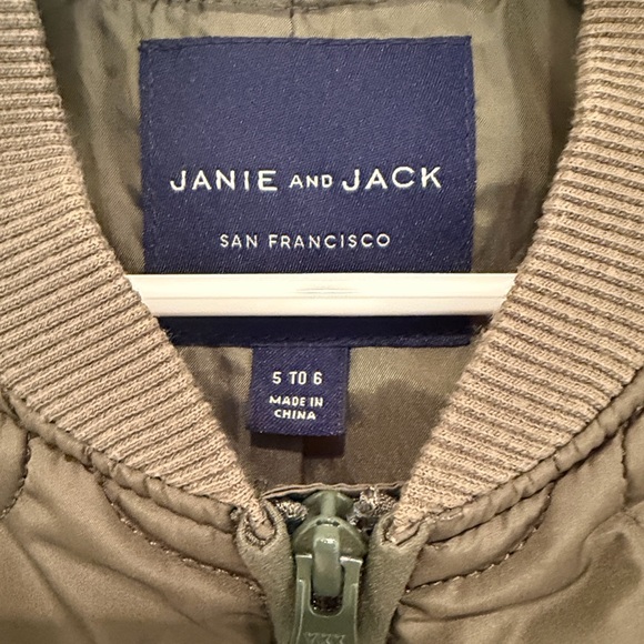 Janie and Jack Boys Size 6 Outfit Bundle Plaid Shirt Velvet Pants Quilted Jacket - Picture 4 of 7